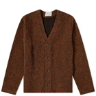 A Kind of Guise Men's Kura Cardigan in Grizzly Melange