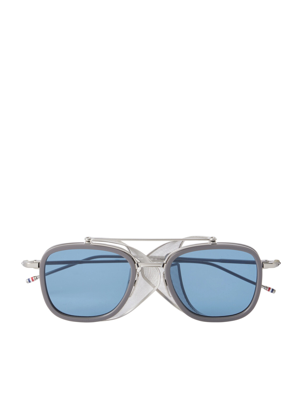 Thom Browne Black and Grey TB-800 Sunglasses Thom Browne