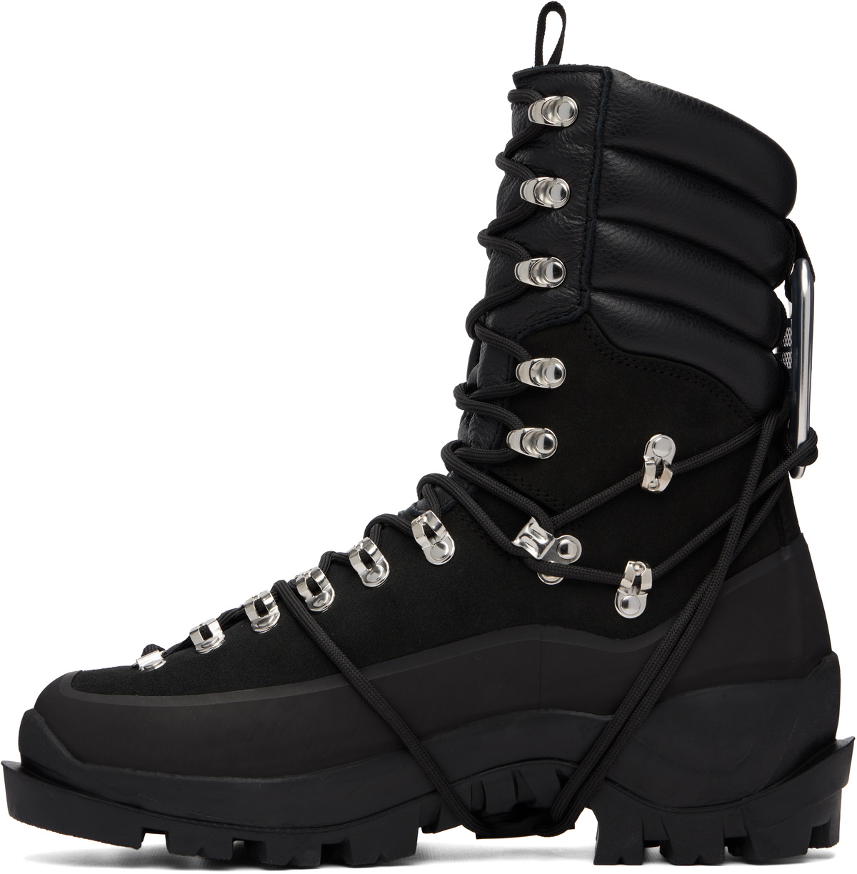 HELIOT EMIL Black Tall Hiking Boots