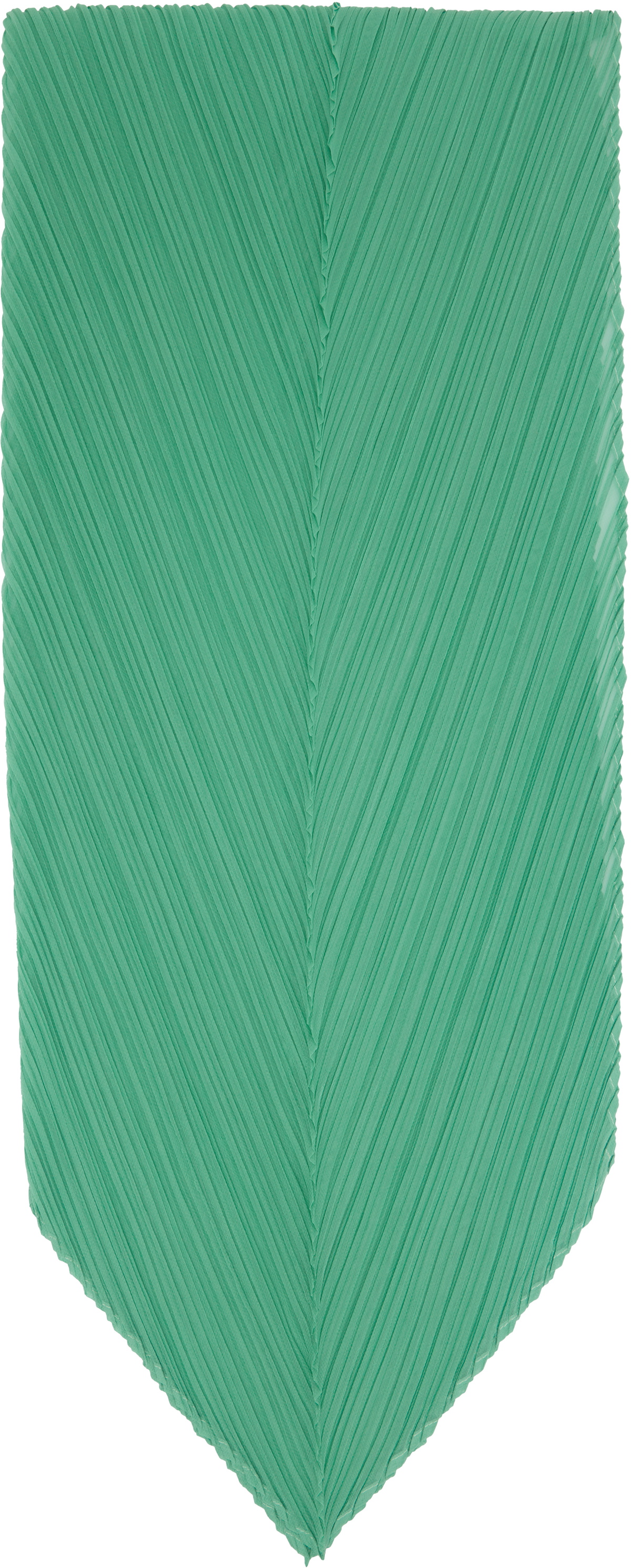 PLEATS PLEASE ISSEY MIYAKE Green March Monthly Scarf
