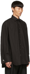 Raf Simons Black Cotton Shirt