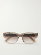 Dior Eyewear - Dior Oblique S1I Square-Frame Acetate Sunglasses - Brown