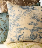 The House of Lyria Glafira linen cushion