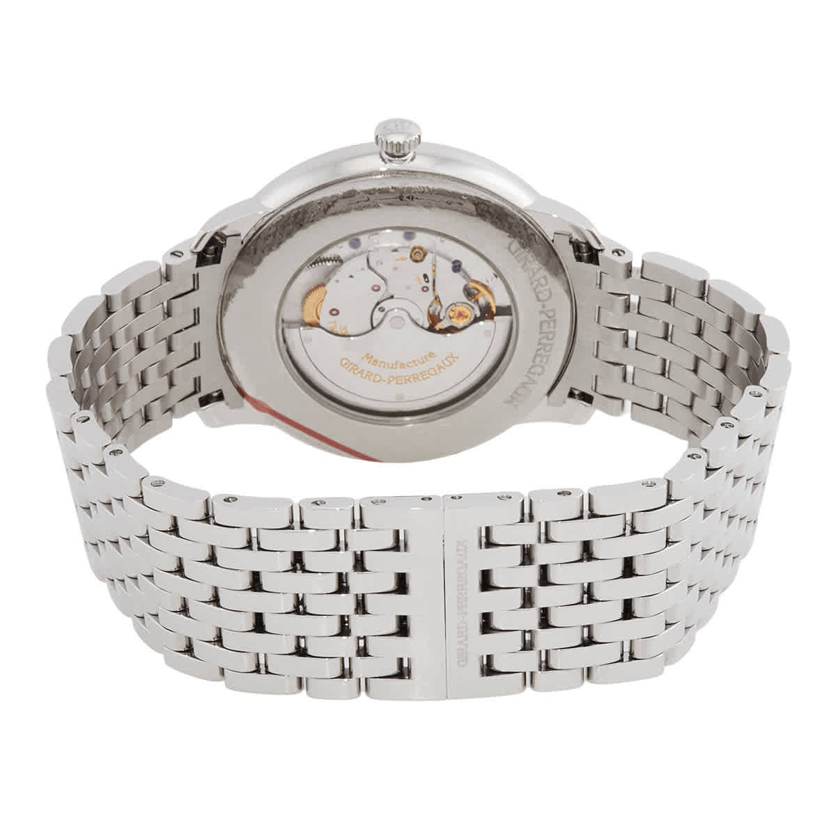 Girard Perregaux 1966 Automatic Silver Dial Ladies Watch 49555-11-1A1-11A