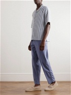 Altea - Walter Straight-Leg Stretch Lyocell and Cotton-Blend Denim Trousers - Blue