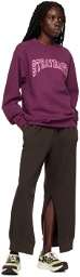 Stray Rats Purple Arch Sweatshirt
