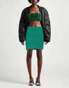 Jijil Womens Mini skirt in Green