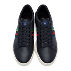 PS by Paul Smith Navy Lapin Multistripe Sneakers