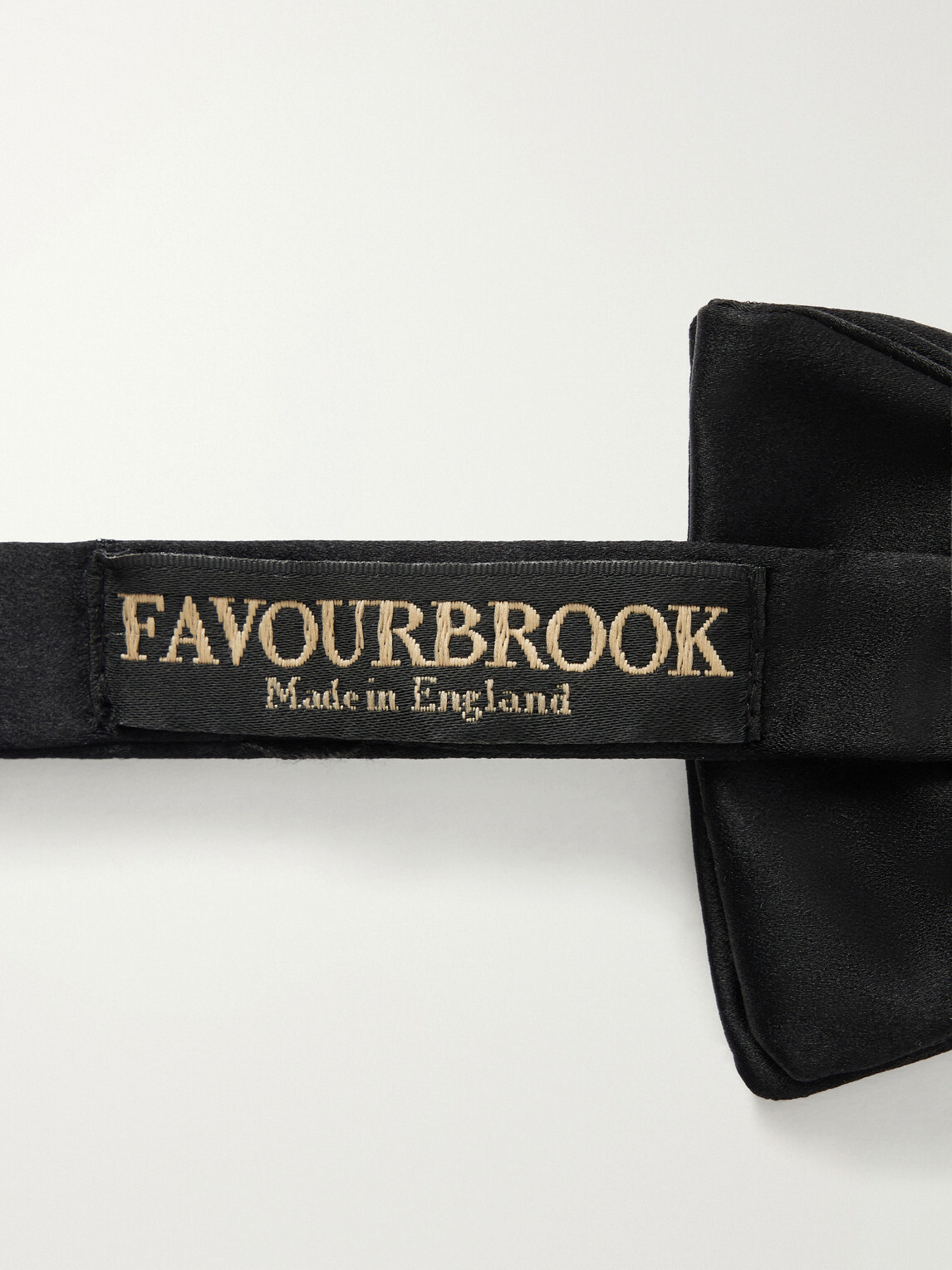 Favourbrook - Pre-Tied Silk-Satin Bow Tie