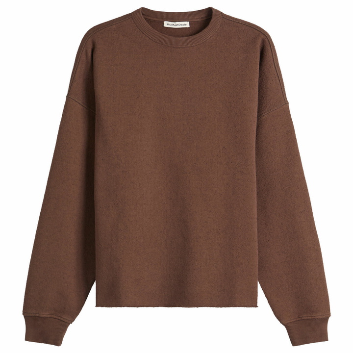 Photo: YMC Women's Studio Sweatshirt in Brown