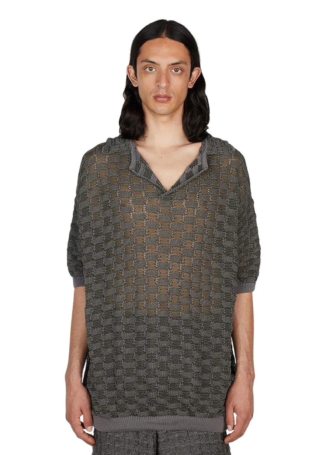 Isa Boulder SSENSE Exclusive Khaki & Purple Survival Reversible