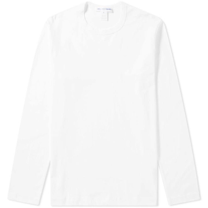 Photo: Comme des Garcons SHIRT Long Sleeve Classic Tee White