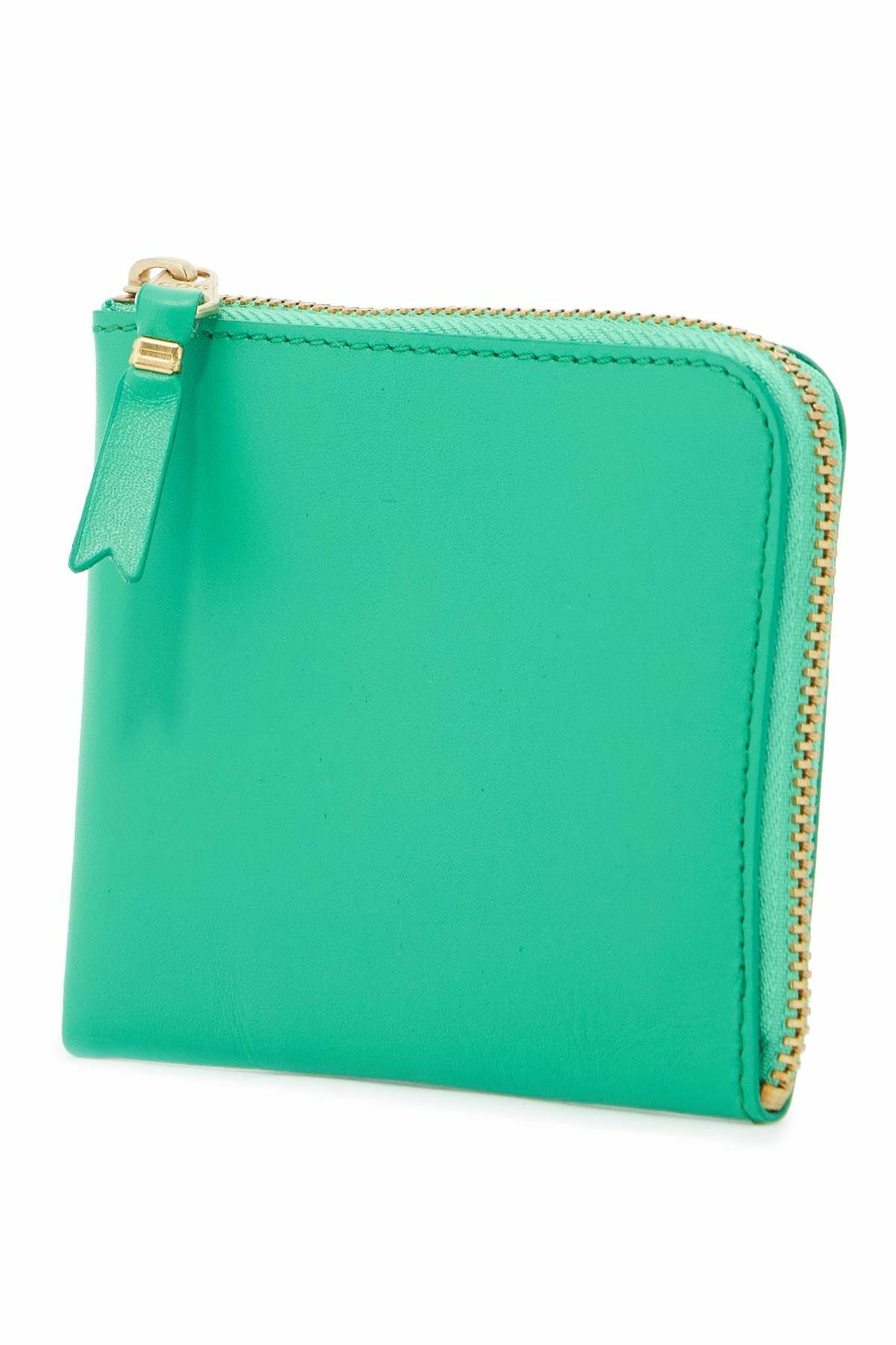 COMME DES GARCONS WALLET zip around wallet portfolio Green