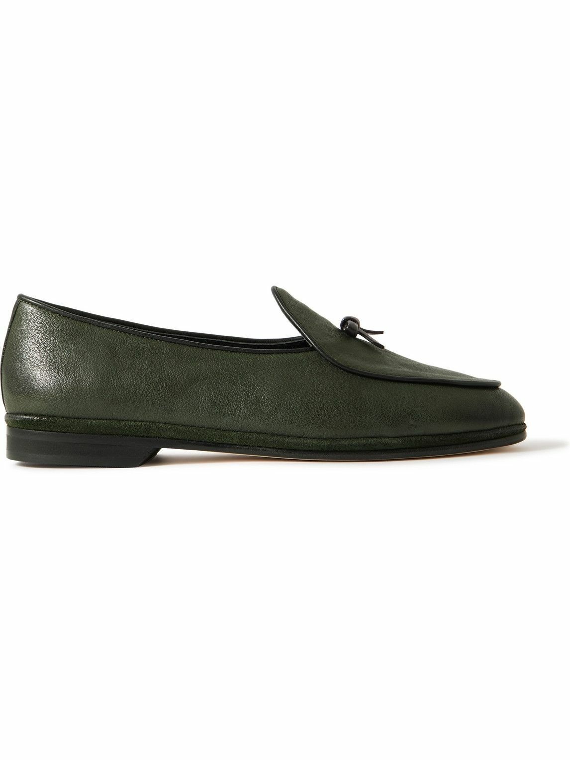 Photo: Rubinacci - Marphy Tasselled Leather Loafers - Green