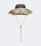 Burberry Burberry Check cotton sun hat
