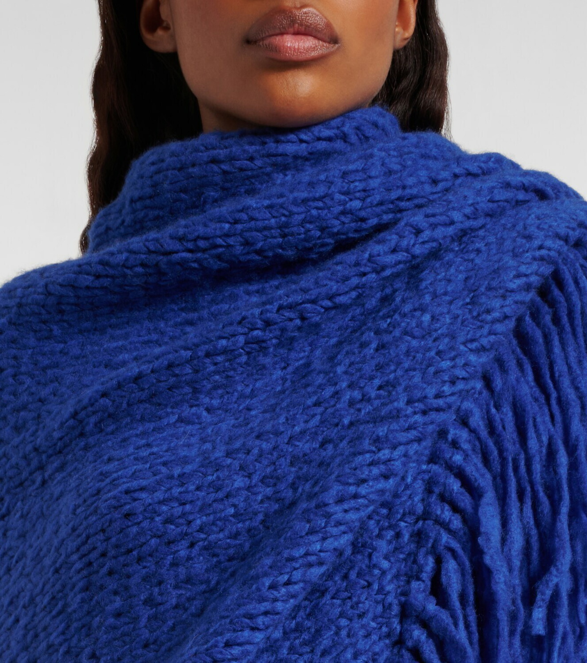 Gabriela Hearst Lauren fringed cashmere shawl