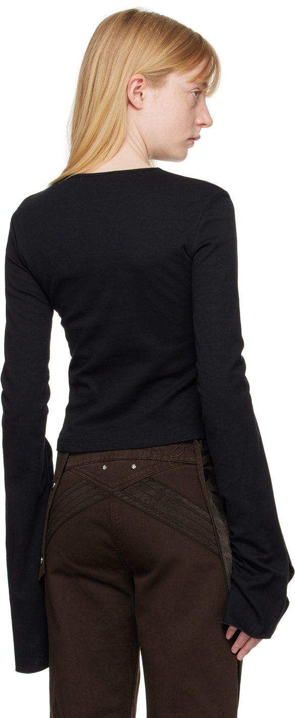 Tシャツ・カットソー Blumarine SS25 Blumarine Shirts (P522C351A F7141) Blumarine Logo Embroidery Shirt | H.Lorenzo