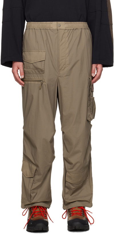 Photo: DAIWA PIER39 Brown Photographer Cargo Pants