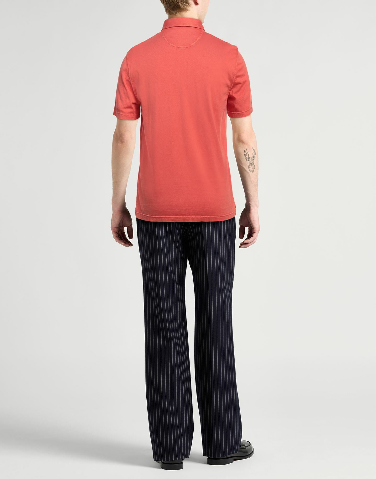 Fedeli Mens Polo shirt Coral