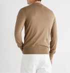 TOM FORD - Slim-Fit Sea Island Cotton Sweater - Neutrals