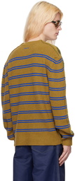 Marni Khaki & Blue Mix Sweater