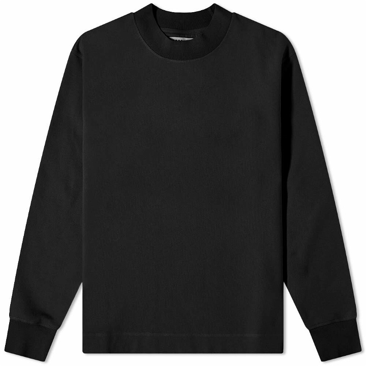 Photo: MHL by Margaret Howell Men's MHL. by Margaret Howell Raglan Crew Sweat in Midnight