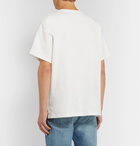 Remi Relief - Printed Cotton-Jersey T-Shirt - Neutrals