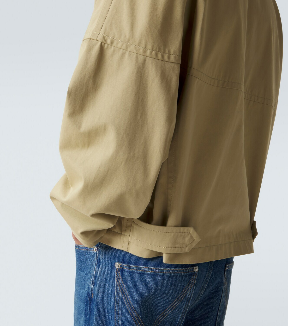 Bottega Veneta Intrecciato cotton blouson jacket