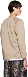 NEEDLES Khaki V-Neck Cardigan