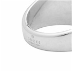 Gucci Men's Jewellery Chevalier Ring 10mm in Silver