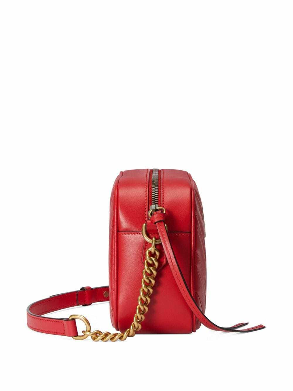 GUCCI - Gg Marmont Small Leather Shoulder Bag Gucci