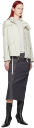 Youth Beige Raw Edge Jacket