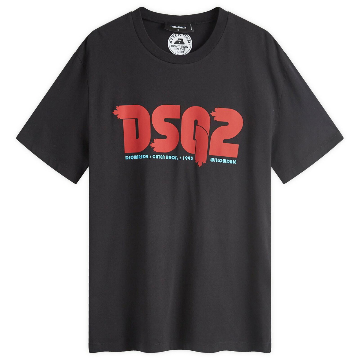 Dsquared2 Men's Caten Bros T-Shirt in Black Dsquared2