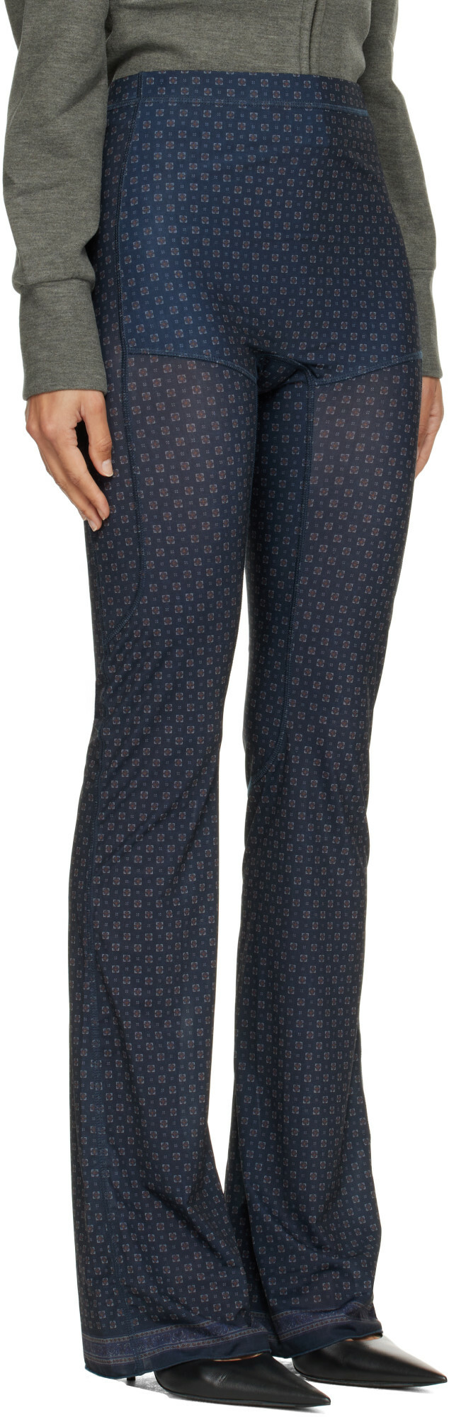 KNWLS Navy Halcyon Leggings