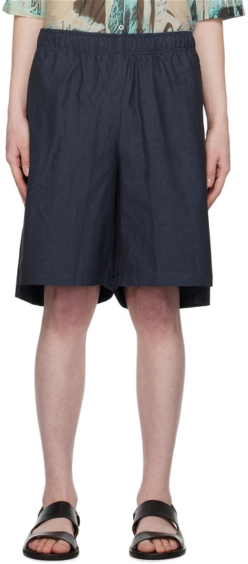 Photo: Serapis Blue Drawstring Shorts