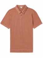 James Perse - Supima Cotton-Jersey Polo Shirt - Brown
