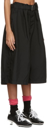 Tricot Comme des Garçons Black Polyester Shorts