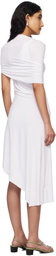 Gimaguas White Lucia Midi Dress