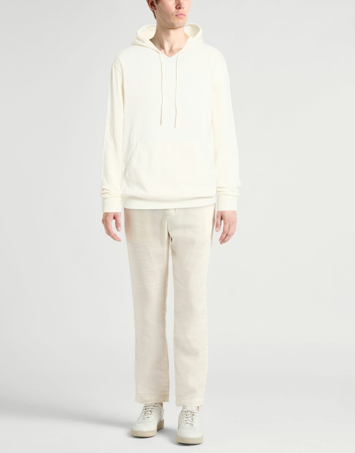 Lardini Mens Sweater in Ivory