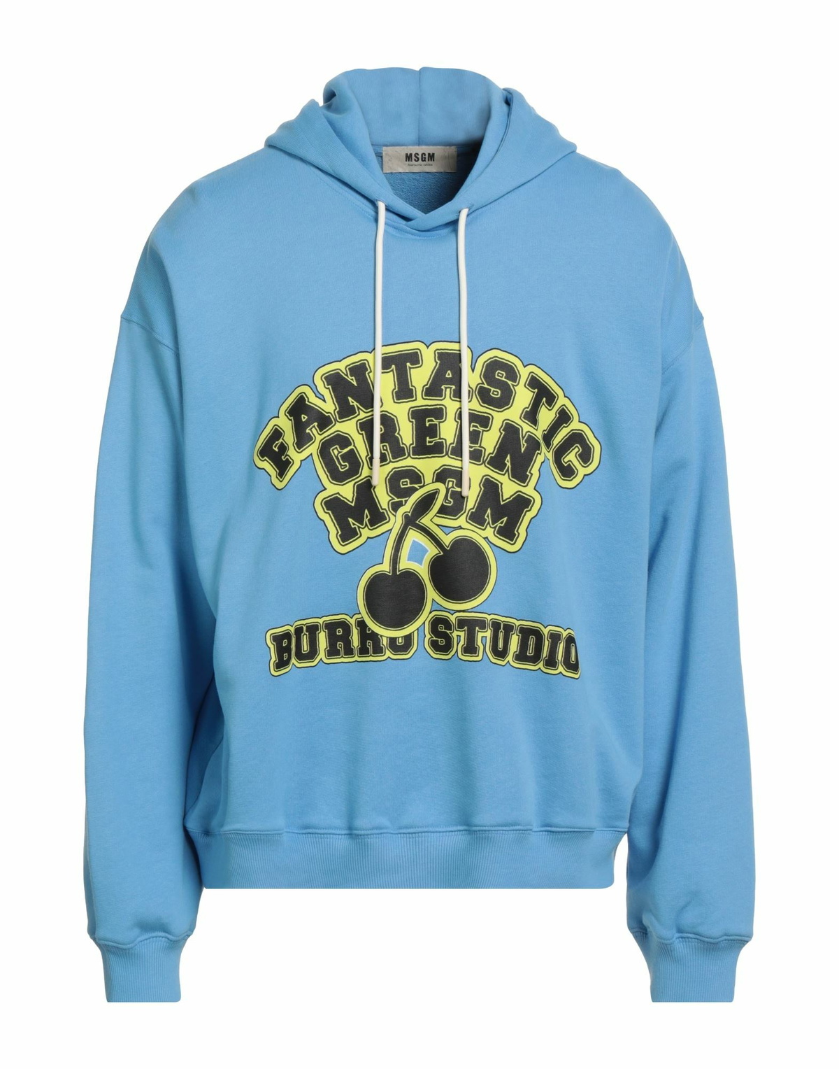 Msgm Mens Sweatshirt Azure