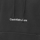 Calvin Klein Men's Institutional Hoody in Ck Black