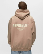 Represent Represent Owners Club Hoodie Beige - Mens - Hoodies