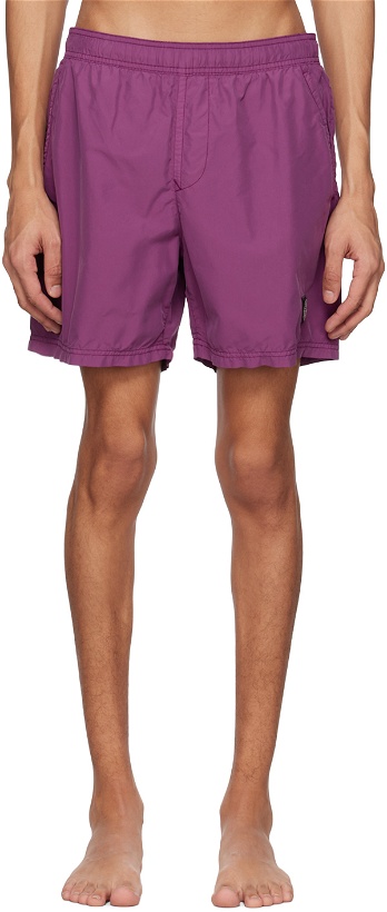 Photo: Stone Island Purple Patch Swim Shorts