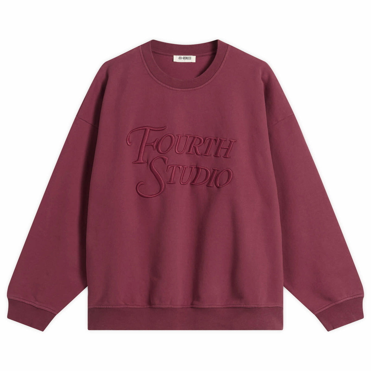 4th & Reckless Women's Cassis Sweatshirt in Berry