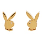 Hatton Labs Gold Playboy Edition Stud Earrings