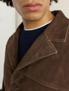 Officine Générale - Erickson Suede Jacket - Brown