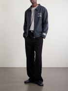 Gallery Dept. - Montecito Logo-Print Cotton-Jersey Jacket - Black