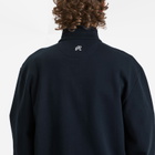 Malbon Men's University Double Zip Sweatshirt in Navy