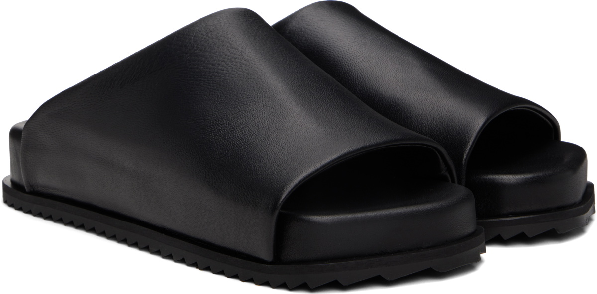 YUME YUME Black Finn Slider Sandals