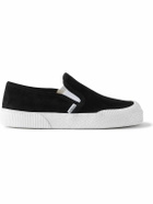 LOEWE - Paula's Ibiza Terra Vulca Suede Slip-On Sneakers - Black
